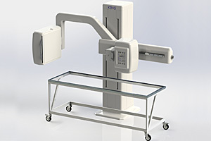 Комплекс рентгеновский диагностический «МЕДИКС» на 3 рабочих места с усилителем яркости рентгеновского изображения